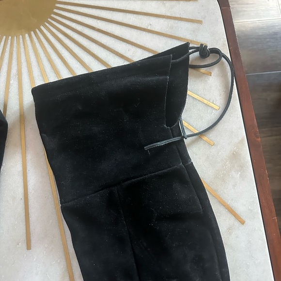 Black leather/suede over the knee size 10 Freebird by Steve Madden boots - Picture 6 of 8